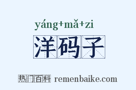 洋码子是什么意思的图片